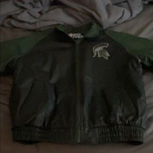Men’s Vintage Leather MSU jacket - Size XL